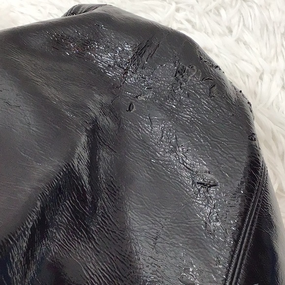 Perlina shiny black patent large tote bag - Picture 13 of 16